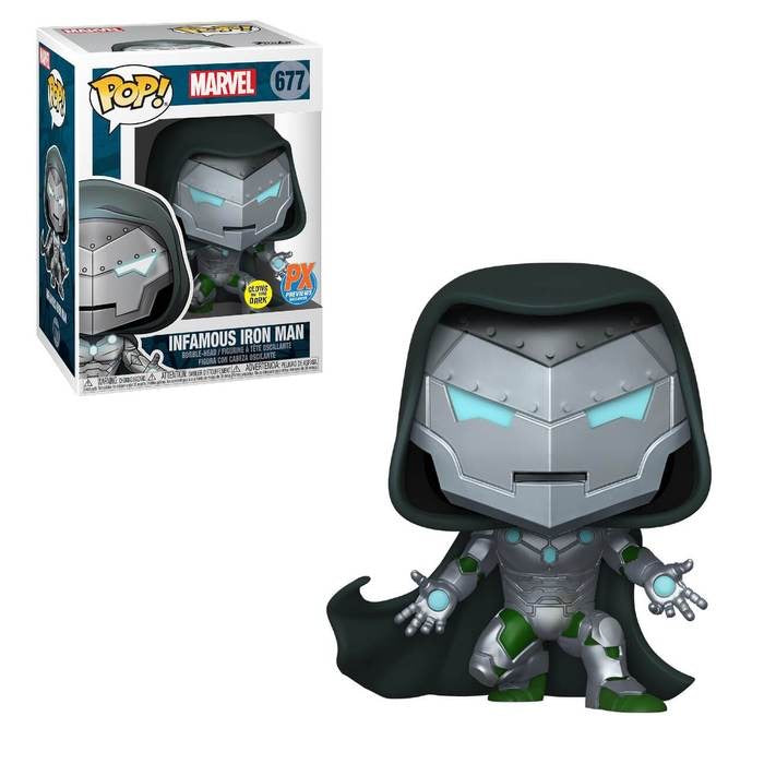 PX Exclusive Infamous Iron Man (Glow In The Dark) - Smeye World