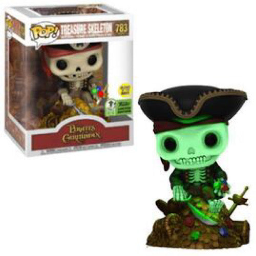 Treasure Skeleton (6-inch), Glow, ECCC Exclusive, LE4000, #783, (Condition 8/10)