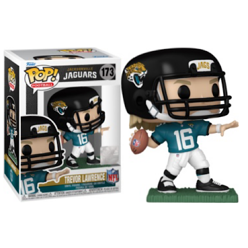 Pop! NFL: Jaguars - Trevor Lawrence, #173, (Condition 7/10)