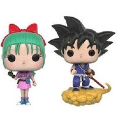 Bulma & Goku with Flying Nimbus, 2 Pack, (Condition 6/10)