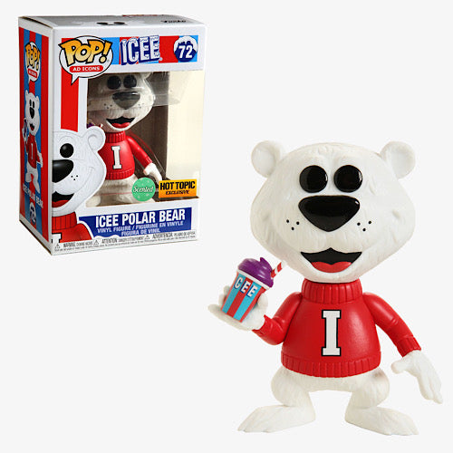 Icee Polar Bear, Scented Hot Topic Exclusive, #72, (Condition 8/10)