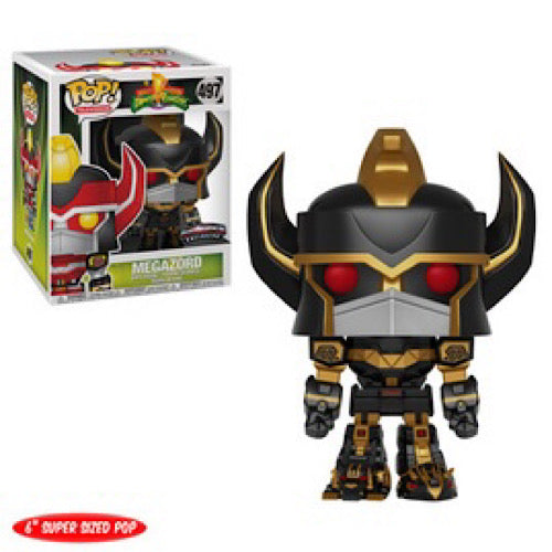 Megazord, Black & Gold, 6-Inch, 2018 Power Morphicon Exclusive, #497, (Condition 8/10)