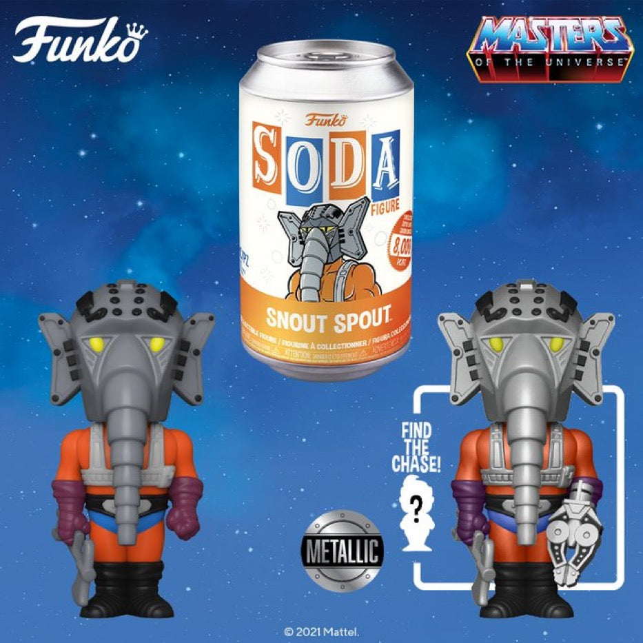Vinyl SODA:Masters of The Universe -SnoutSpout w/Chance at (Metallic Chase)