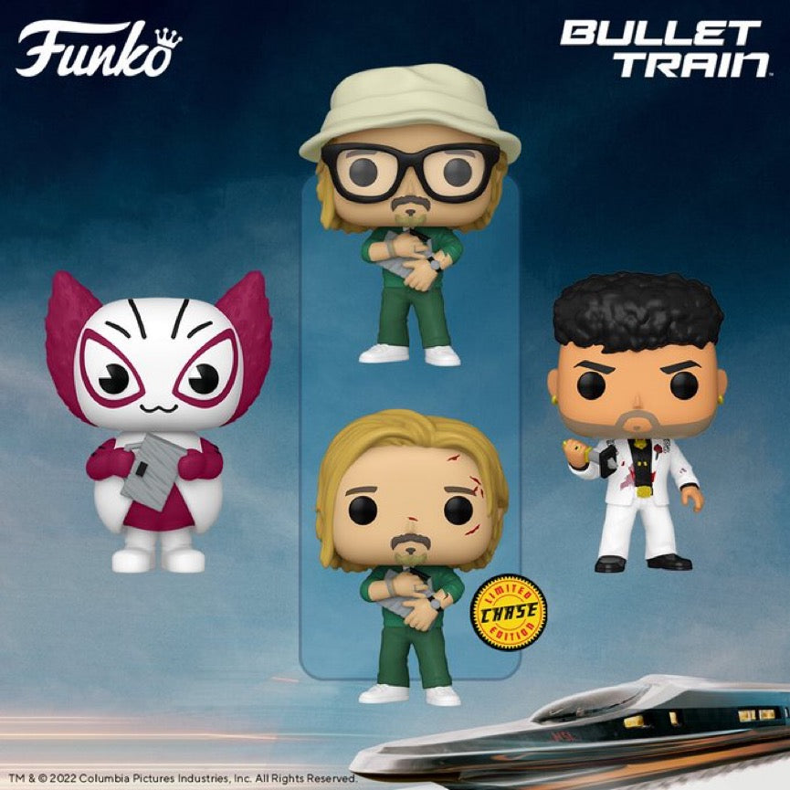 POP! Movies: Bullet Train Chase Set & Singles