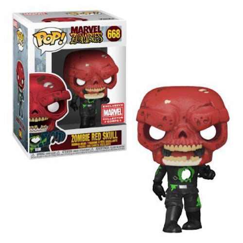 Zombie Red Skull, Marvel Collector Corps Exclusive, #668 (Condition 8/10)