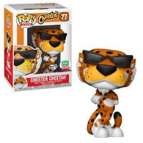 Chester Cheetah, Diamond Collection, Funko Shop Exclusive, #77, (Condition 8/10)