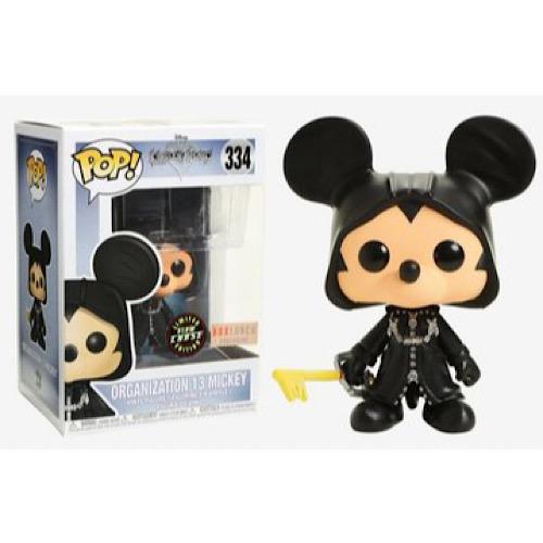 Organization 13 Mickey, Glow, Chase, Box Lunch Exclusive, #334, (Condition 7/10)