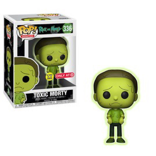Toxic Morty, Glow, Target Exclusive, #336, (Condition 7/10)
