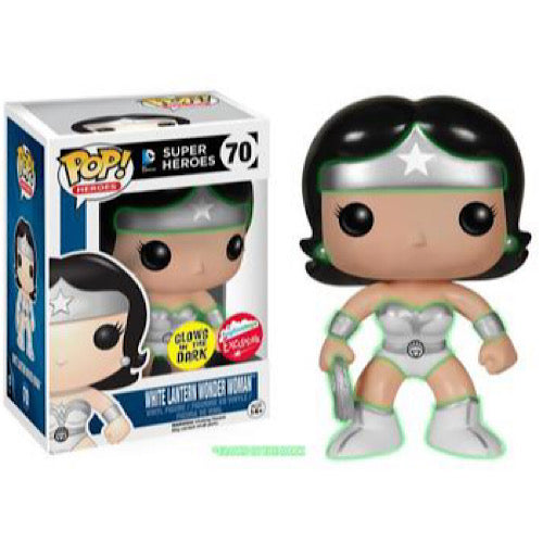 White Lantern Wonder Woman, Glow, Fugitive Toys Exclusive, #70 (Condition 7.5/10)