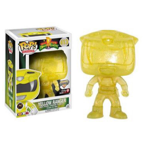 Yellow Ranger, Morphing, GameStop Exclusive, #413, (Condition 6.5/10)